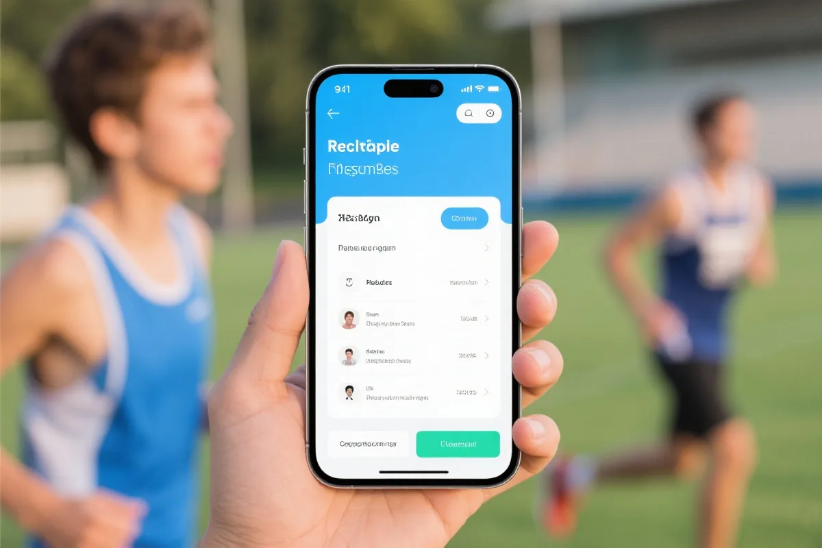 移动端注册与指引界面示意